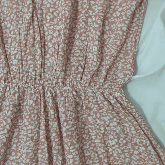 Abercrombie & Fitch Easy Waist Mini Dress, Color Dusty Pink Size XS - Picture 13 of 15